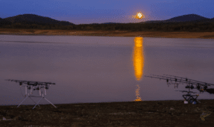 How does the weather affect carp fishing - moon over carp fishing lake
